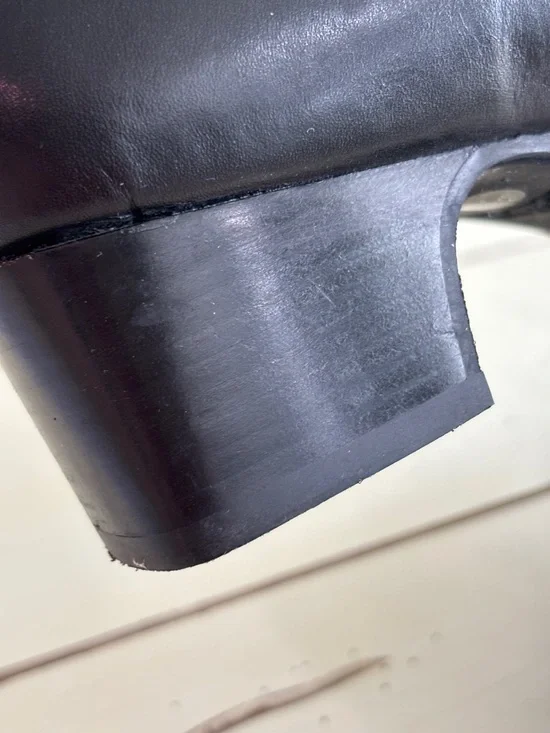 Strictly Comfort Casual Slip On Loafers Women’s 7 M Black Leather - Picture 13 of 15